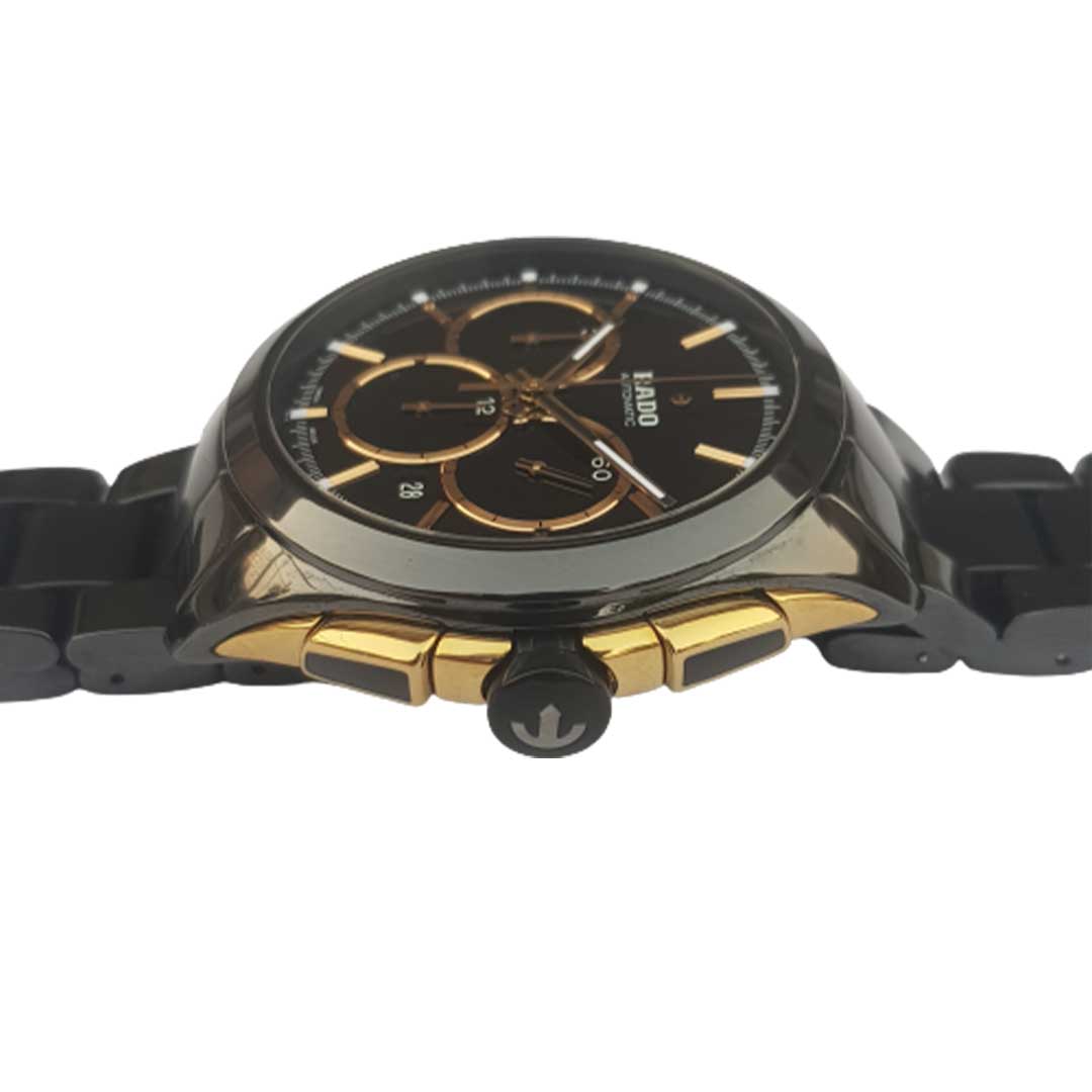 Rado hyperchrome discount full black price